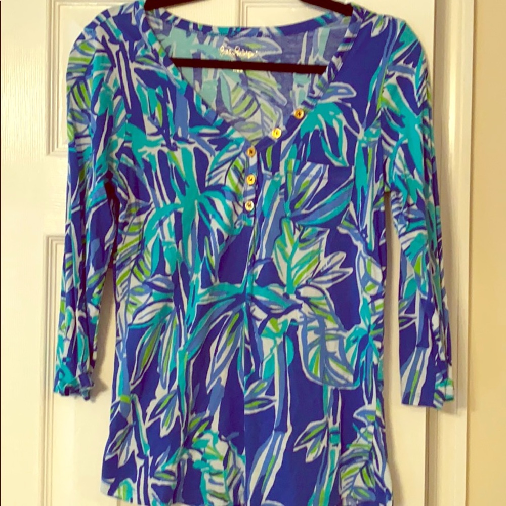 Lily Pulitzer Henley top